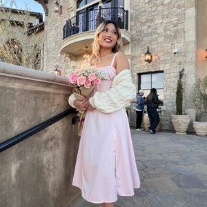 Baby Pink Sundress perfect for Valentine’s Day